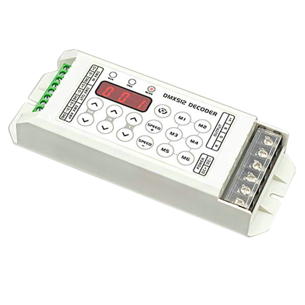 LT-860-8A, 3 Channels DMX CV Decoder, Work with Single Color, Two Colors or RGB LED Lamps, 5 Warranty